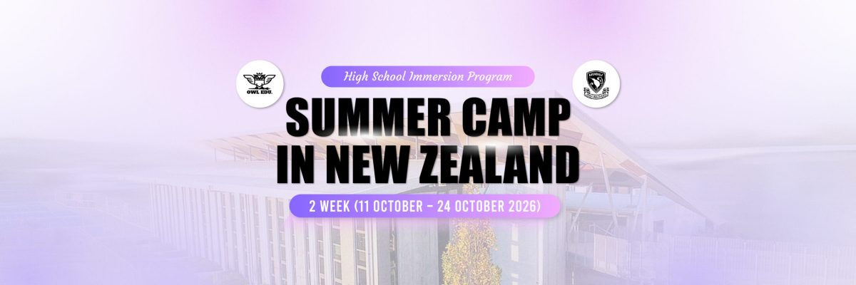 banner summer camp new zealand 2 วีค